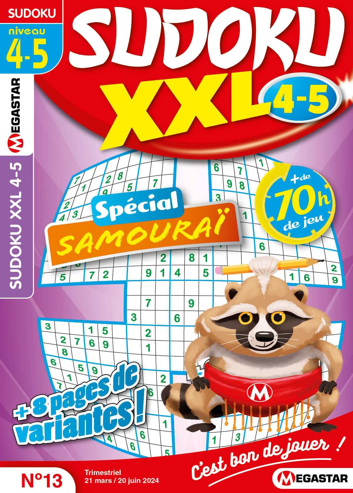 Sudoku XXL 4-5 Numéro 13