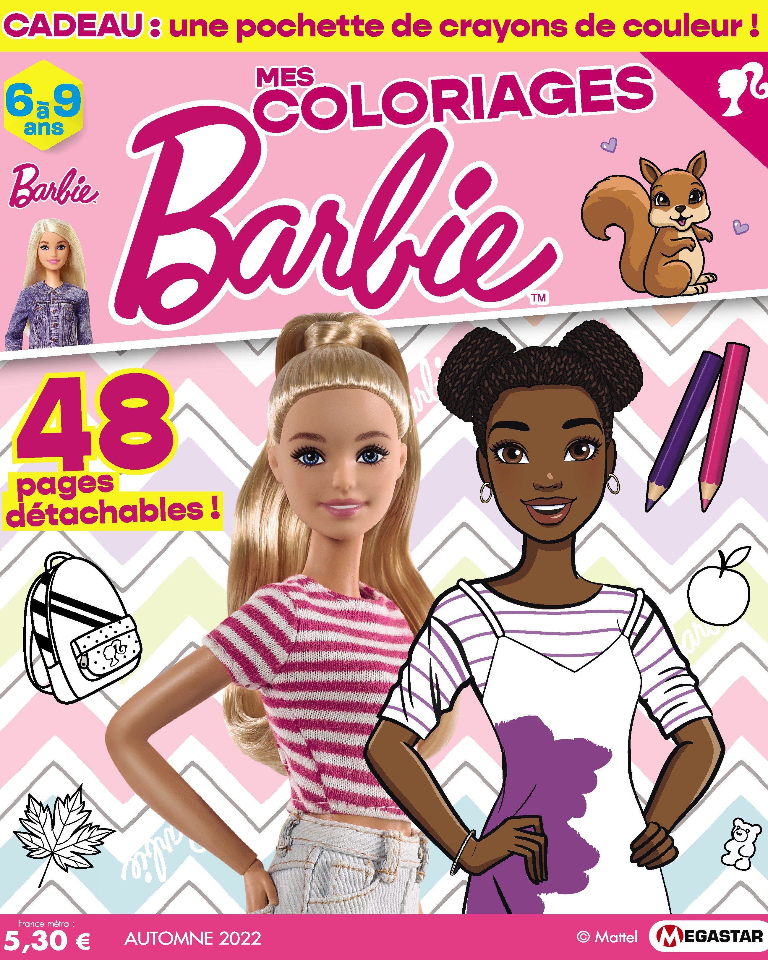 Mes coloriages Barbie Numéro 8