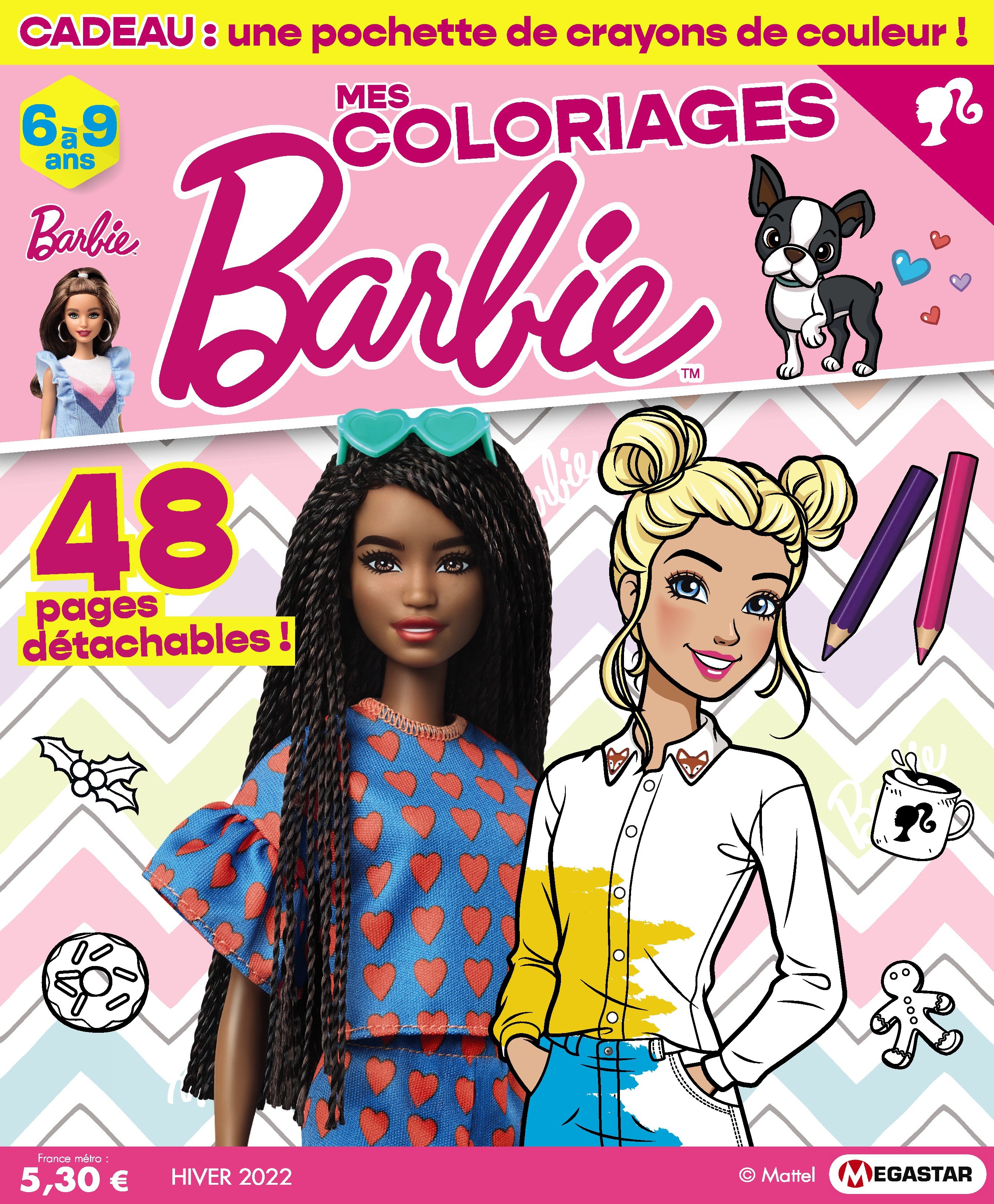 Mes coloriages Barbie Numéro 9