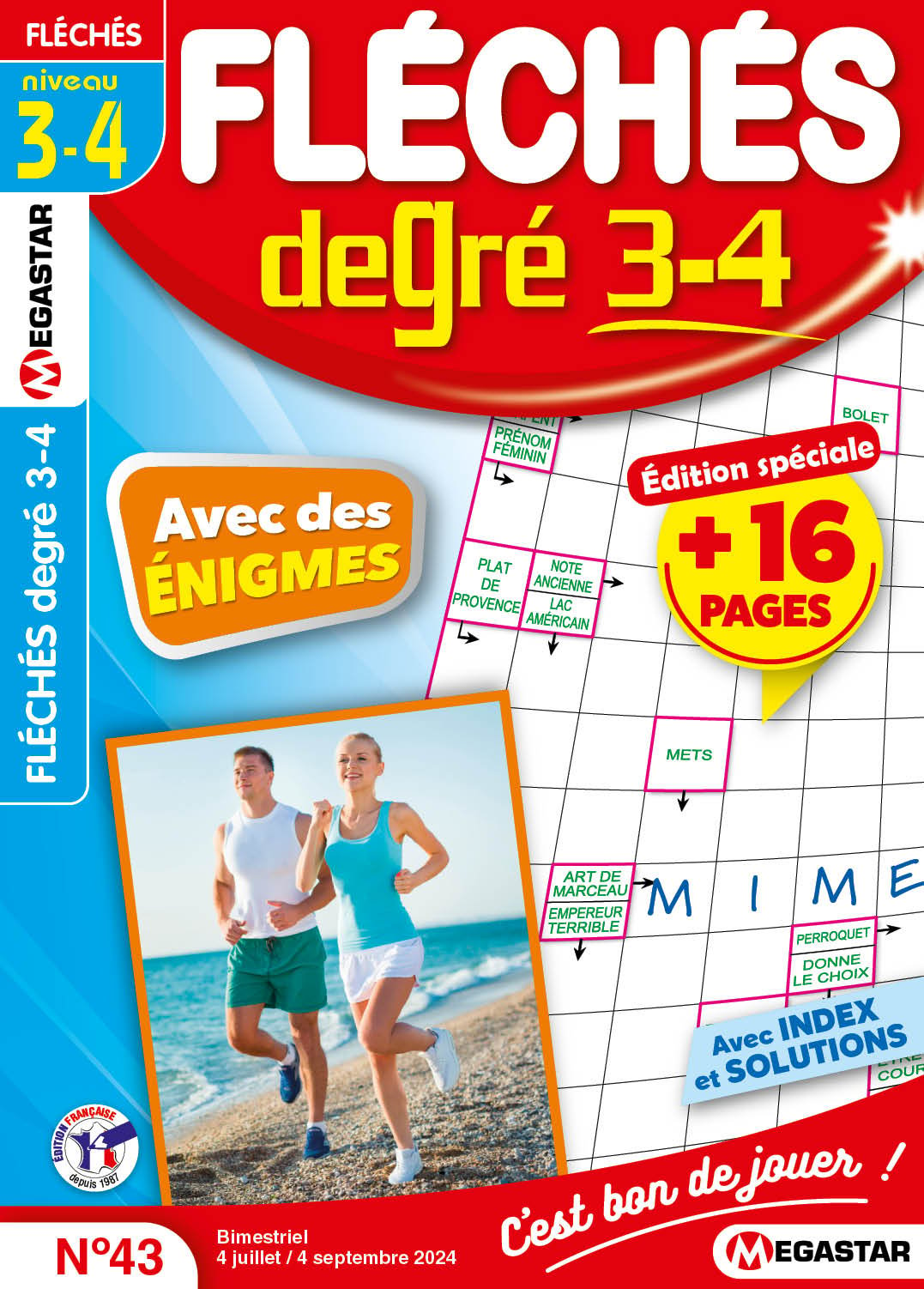 Fléchés degré 3-4 Numéro 43