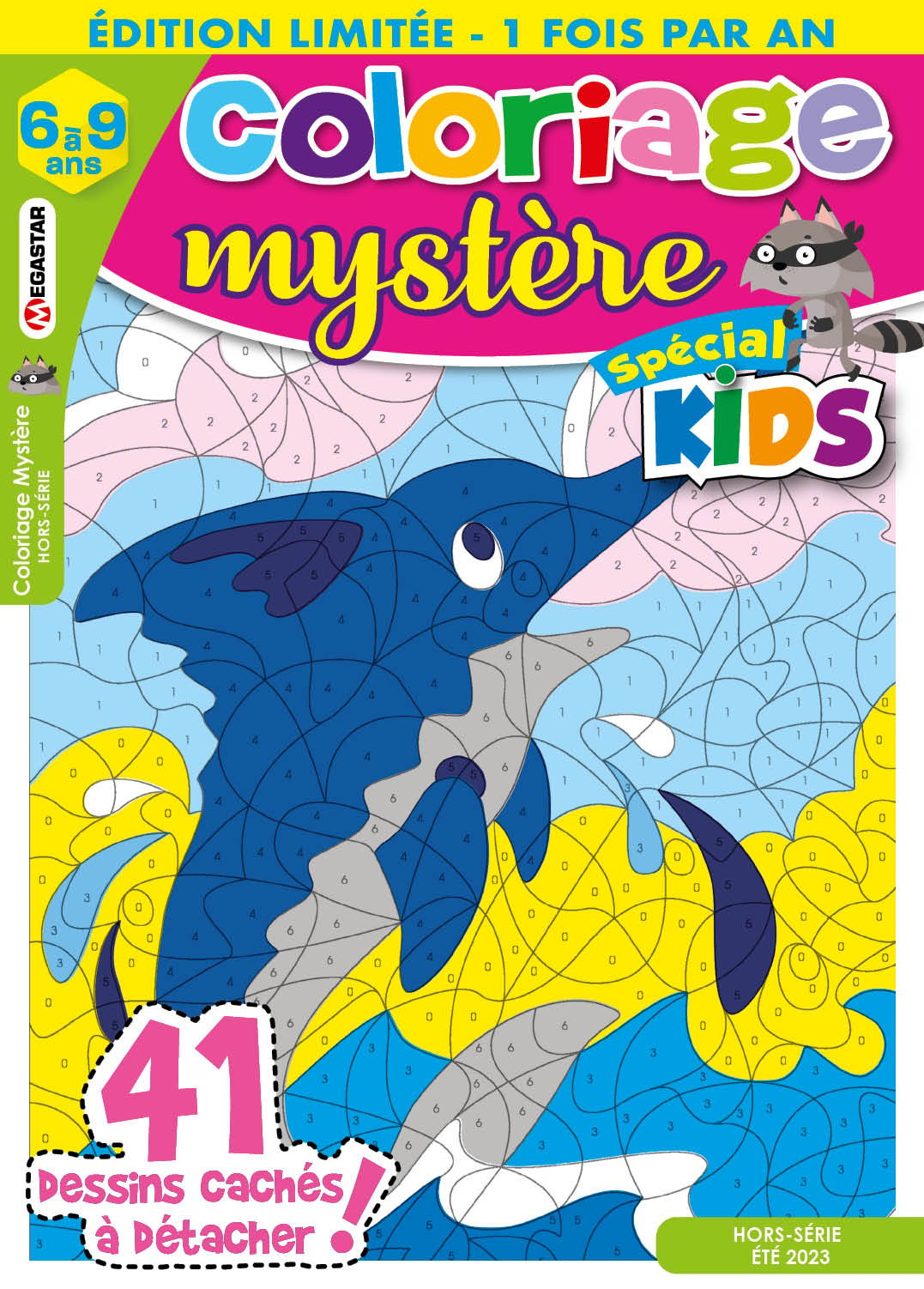 Coloriage Mystère Spécial KIDS HS Numéro 3