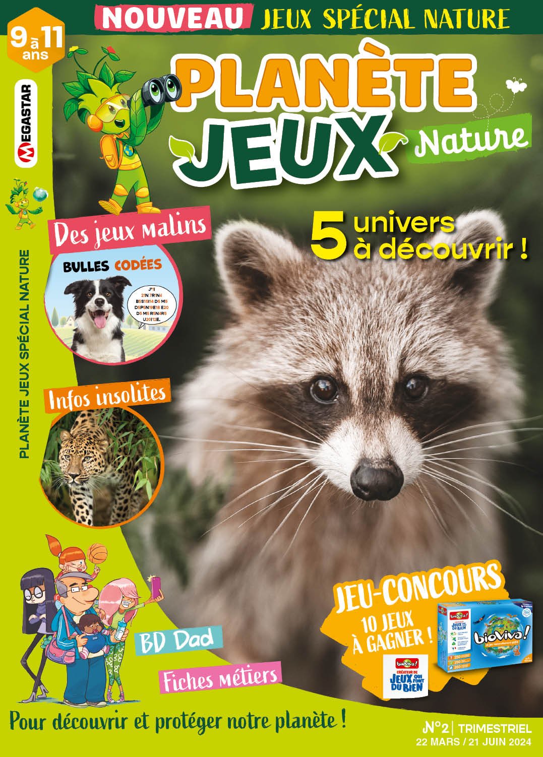 Planète Jeux 9-11 ans spécial nature Numéro 2