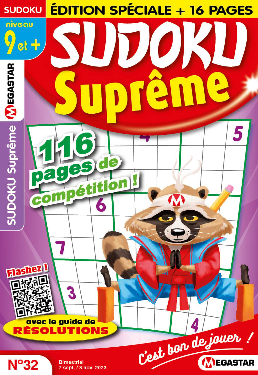 Sudoku Suprême  Numéro 32