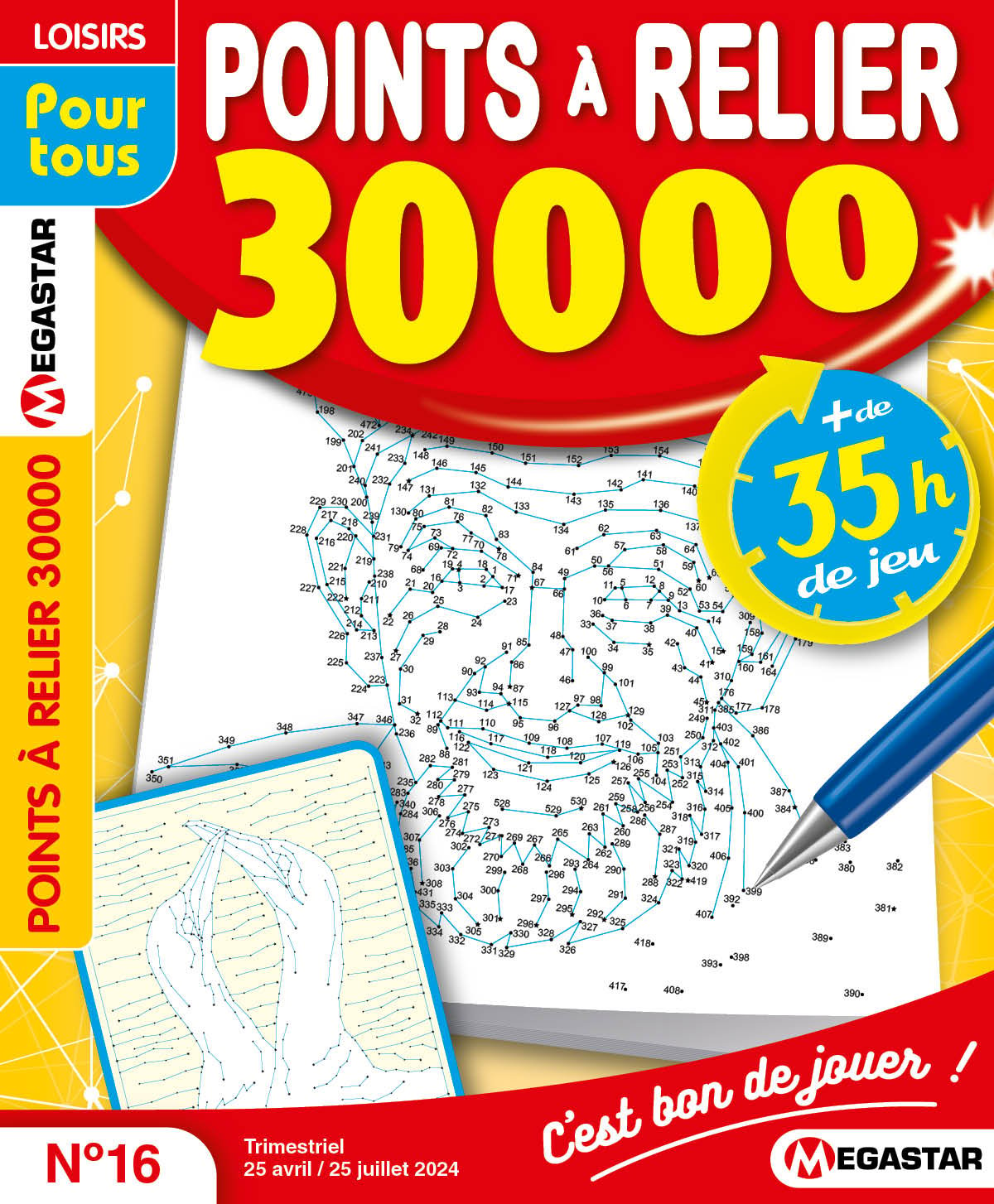 Points à relier 30 000 Numéro 16