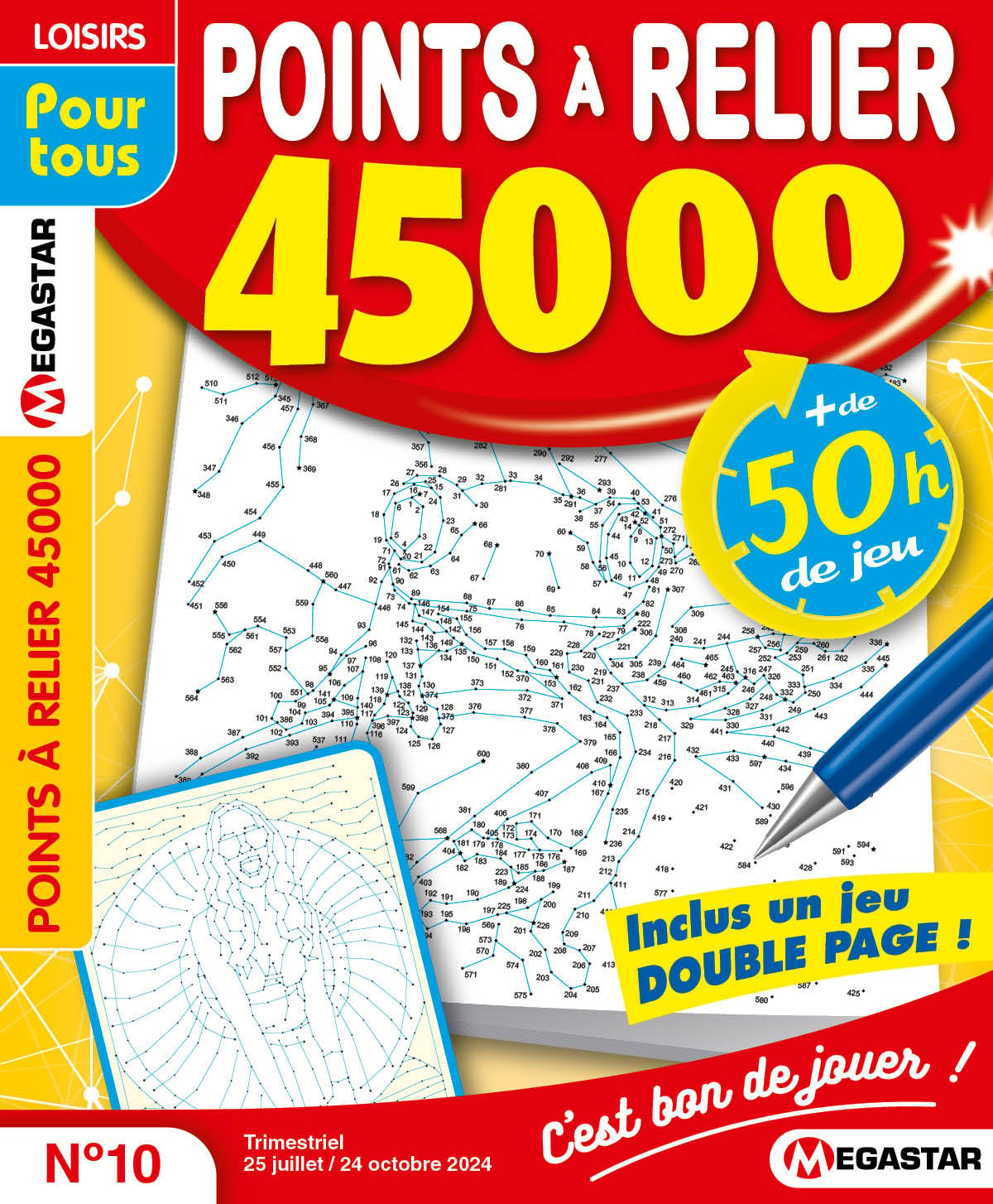 Points à relier 45 000 Numéro 10