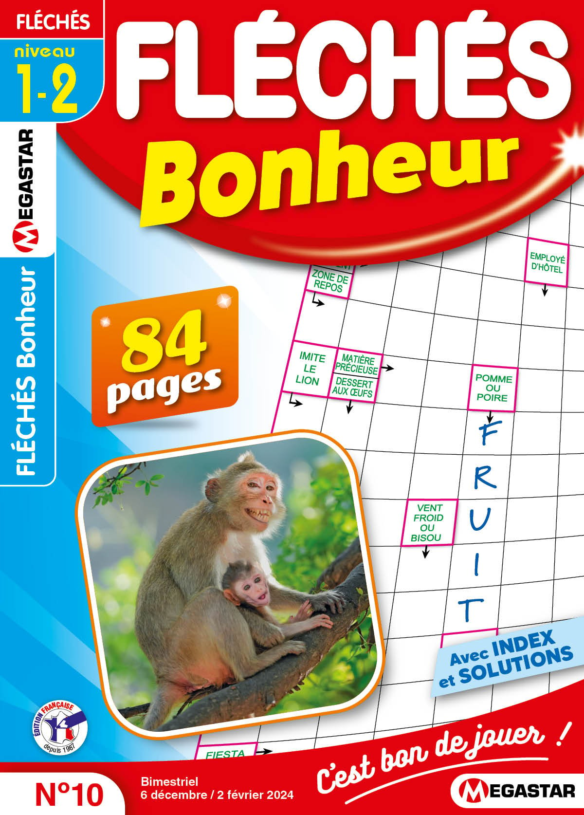 Fléchés Bonheur Numéro 10