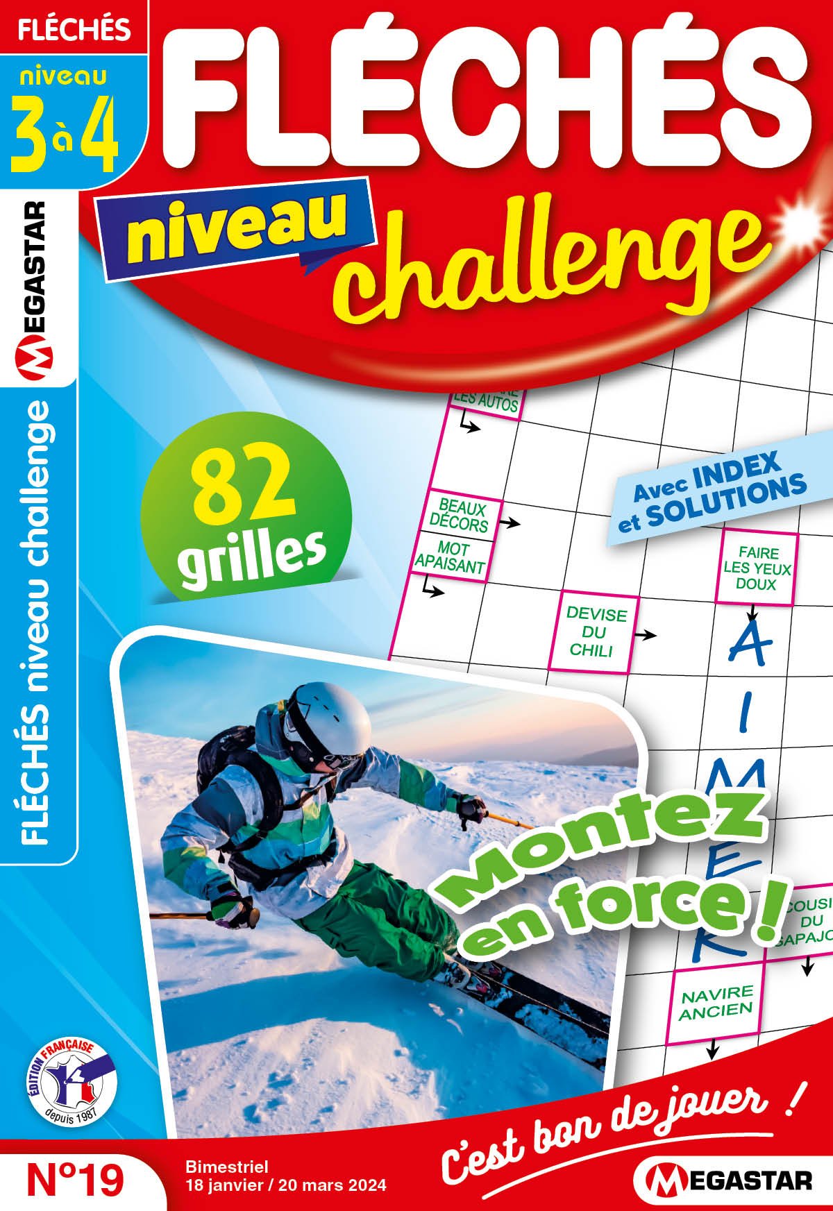 Fléchés niveau challenge Numéro 19