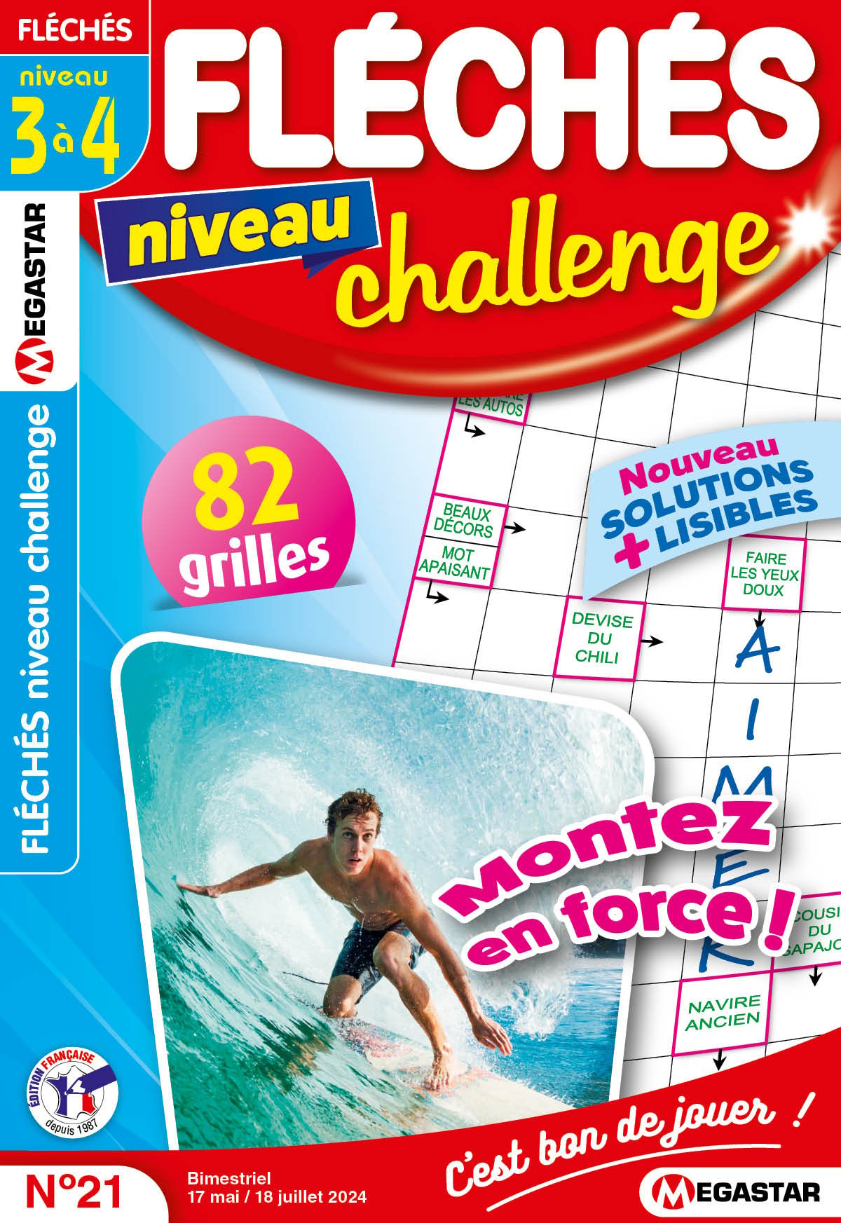 Fléchés niveau challenge Numéro 21