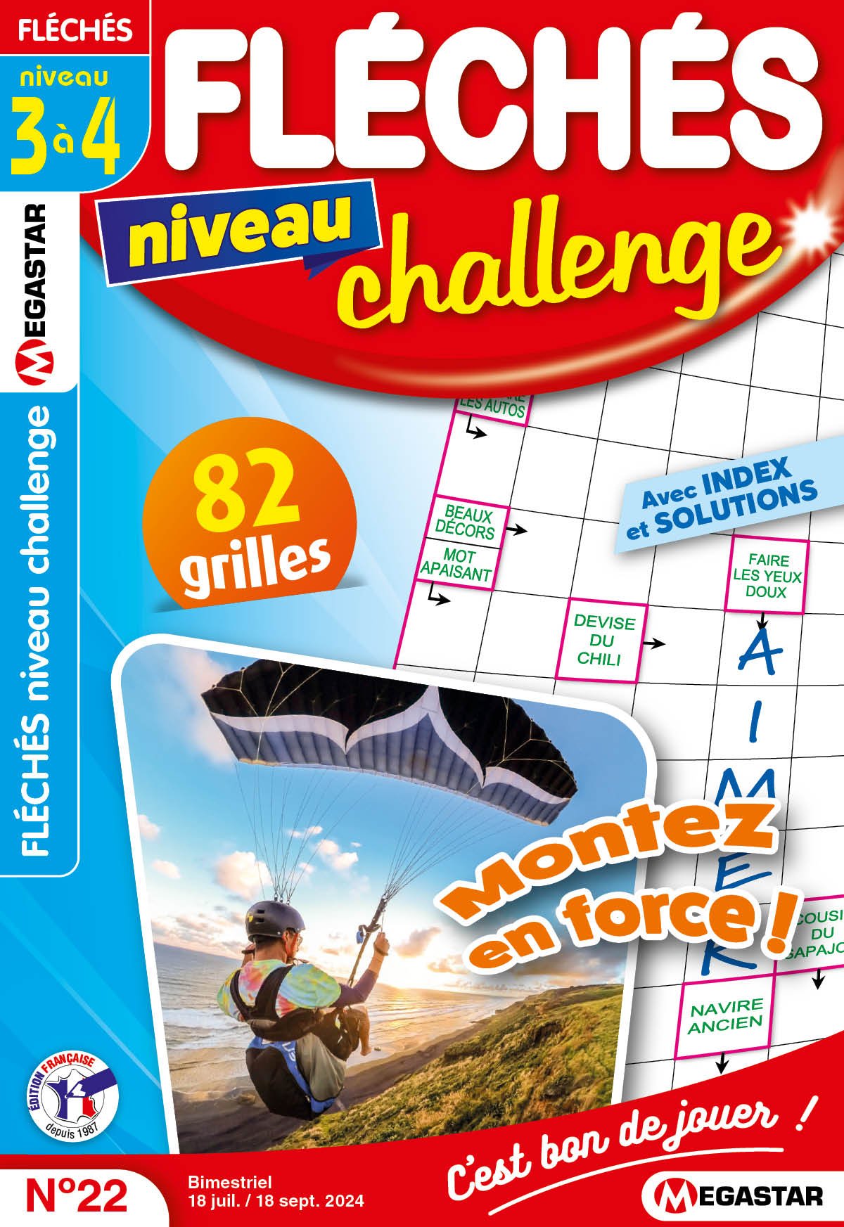 Fléchés niveau challenge Numéro 22