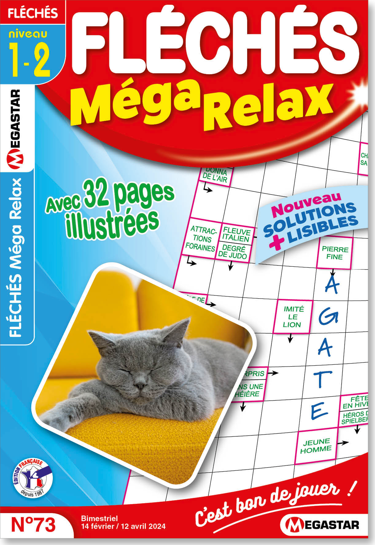 Fleches Méga Relax Numéro 73