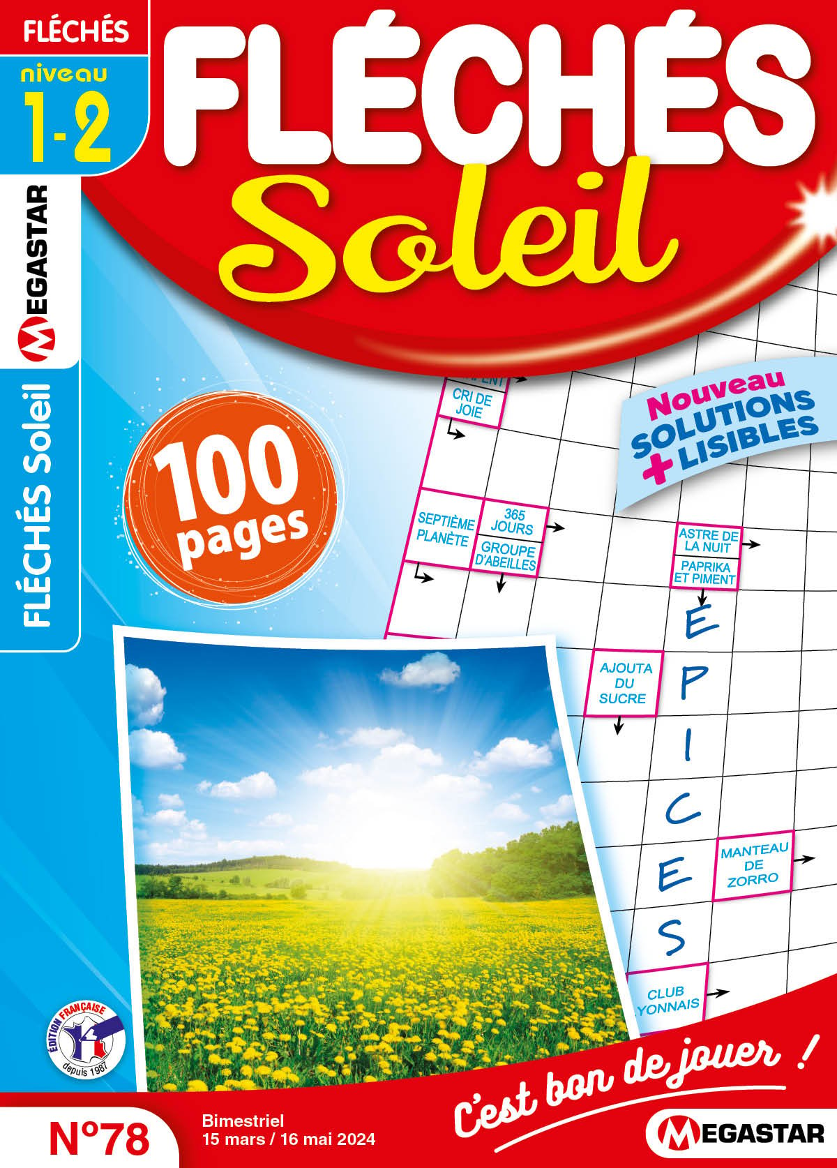 Fléchés Soleil Numéro 78