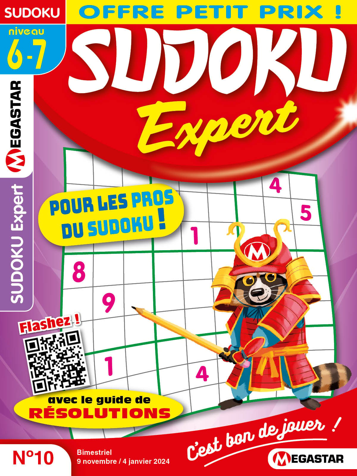 Sudoku Expert Numéro 10