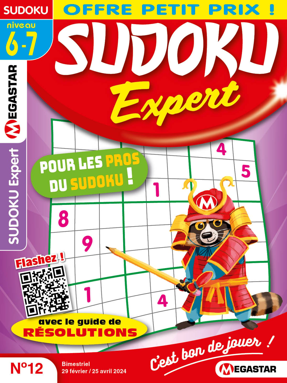 Sudoku Expert Numéro 12