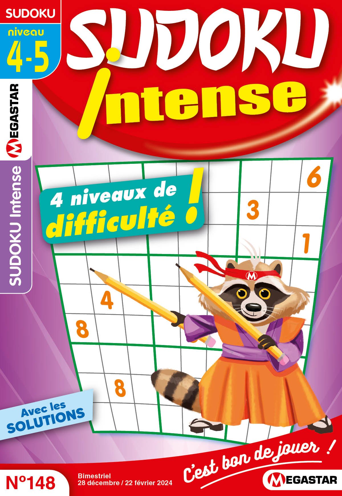 Sudoku Intense Numéro 148