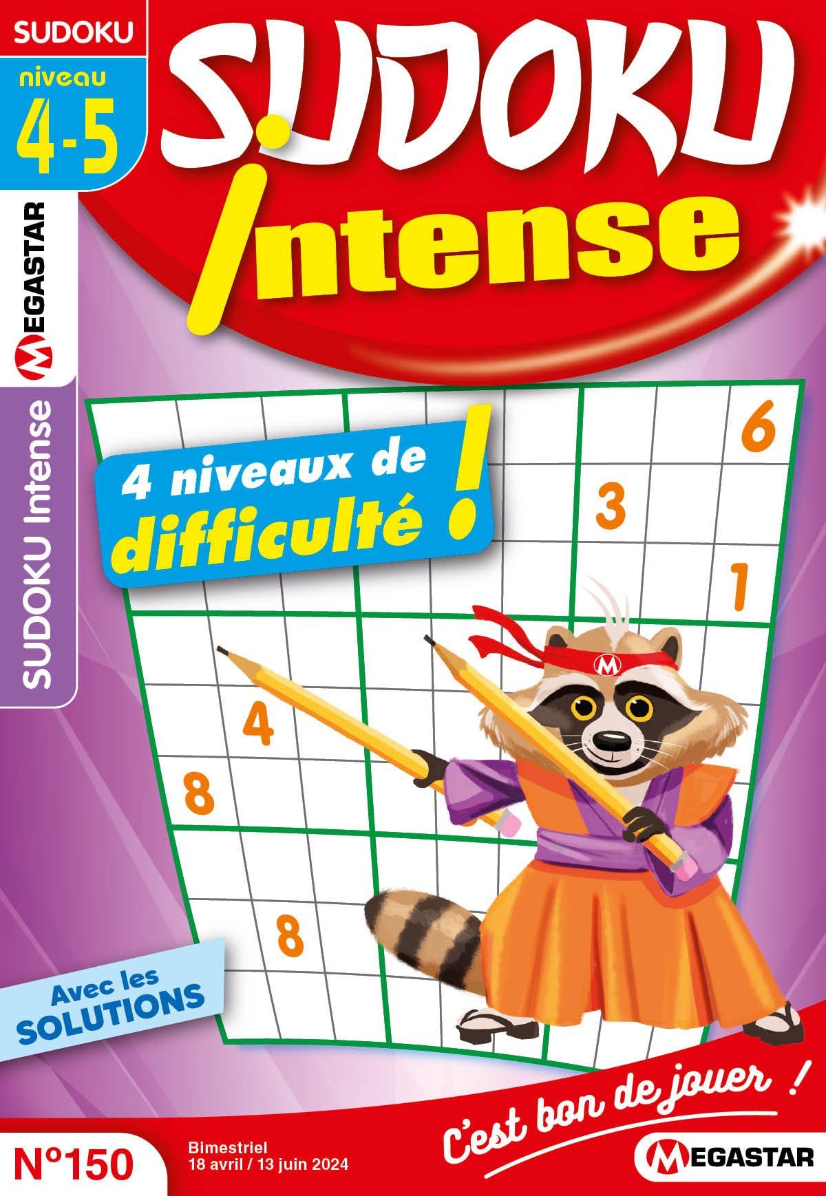 Sudoku Intense Numéro 150