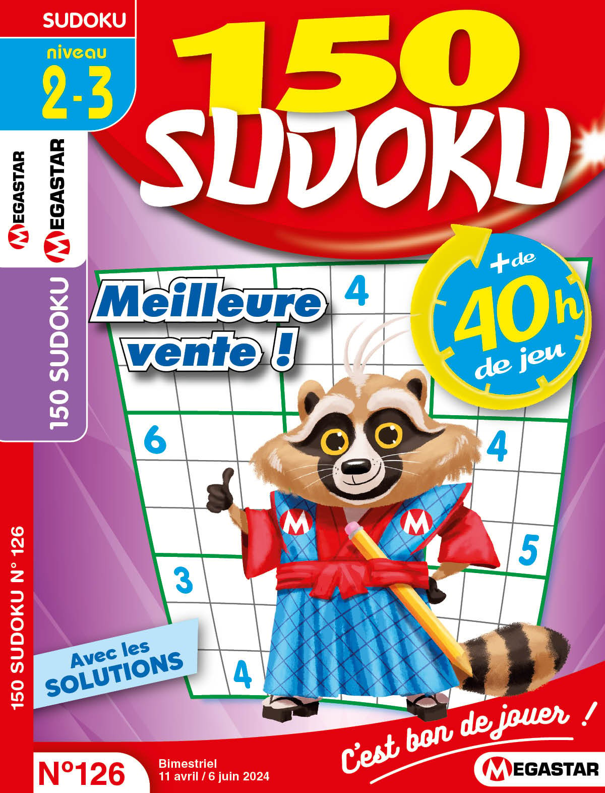 150 Sudoku Numéro 126