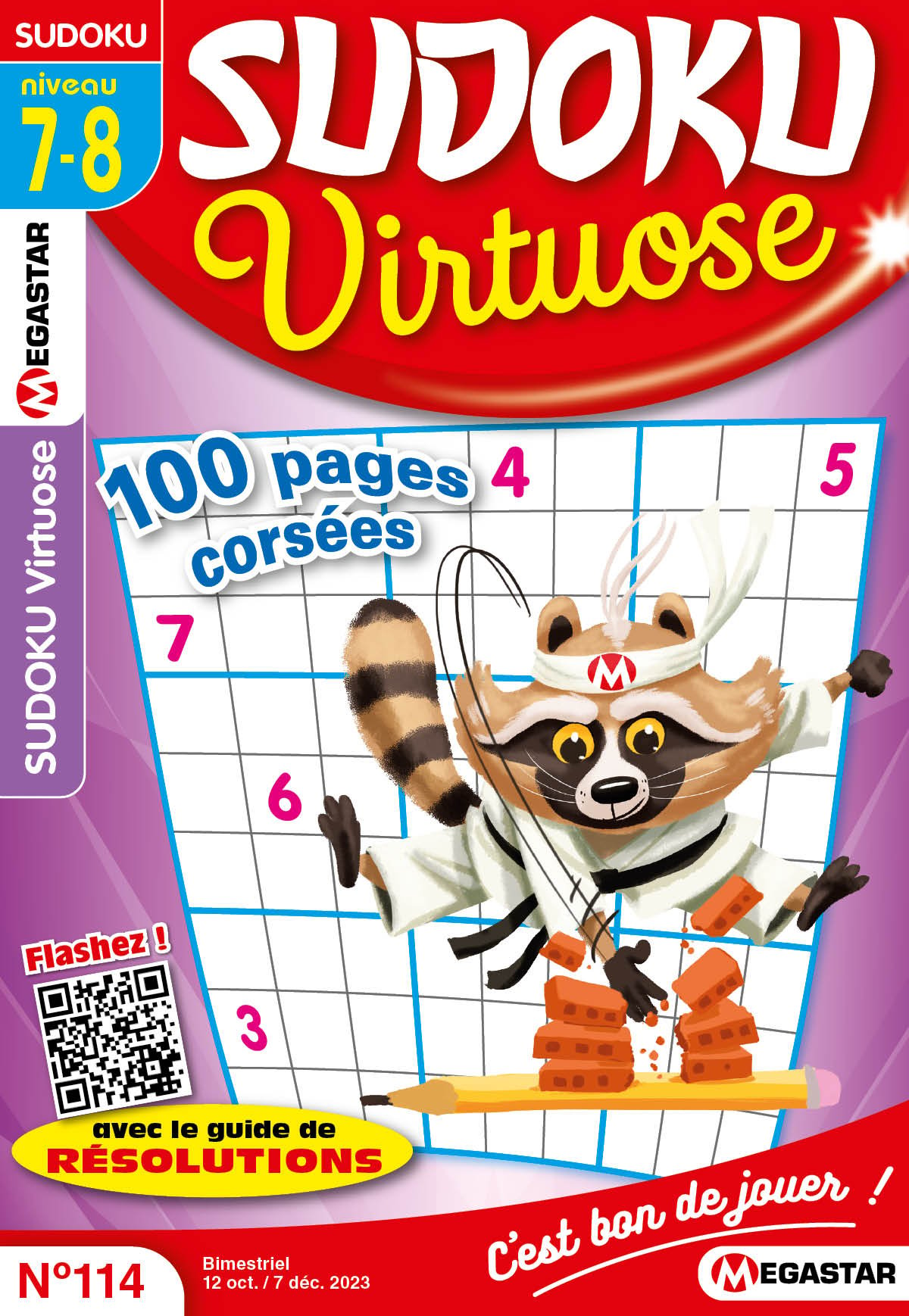 Sudoku Virtuose Numéro 114