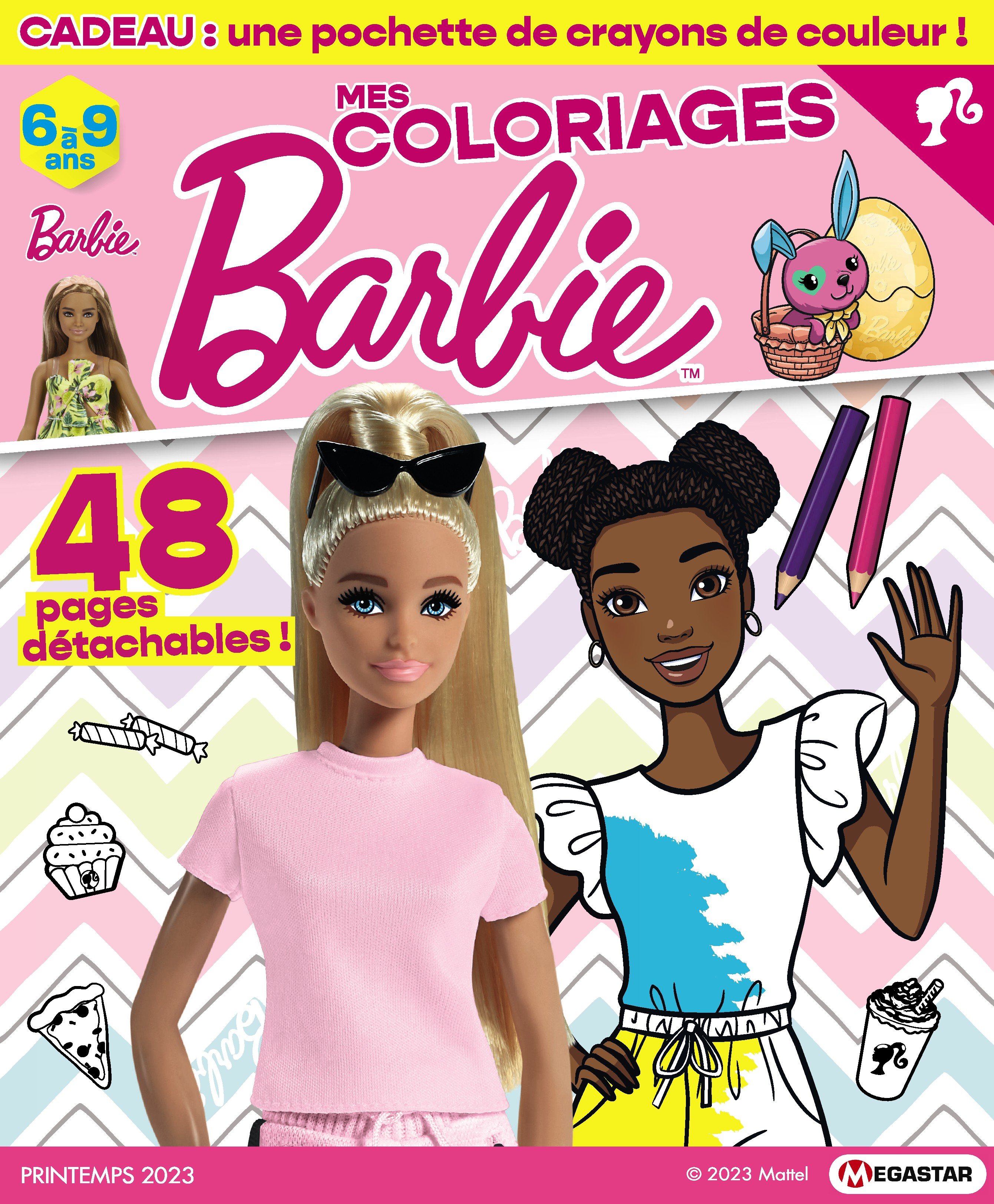 Mes coloriages Barbie Numéro 10