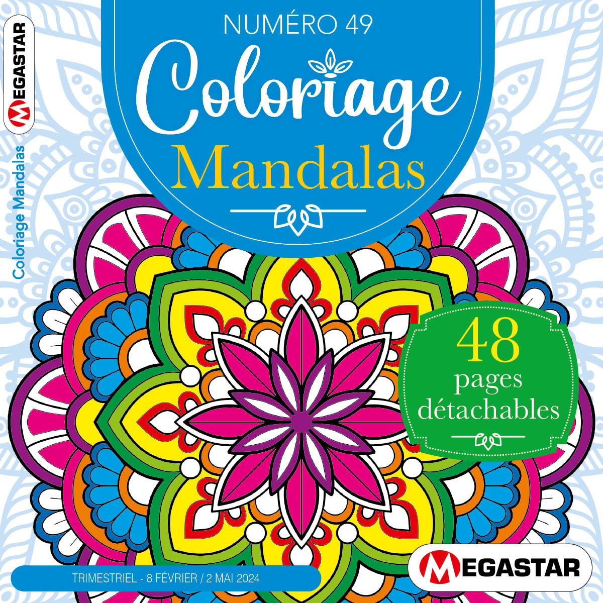 Coloriage Mandalas Numéro 47
