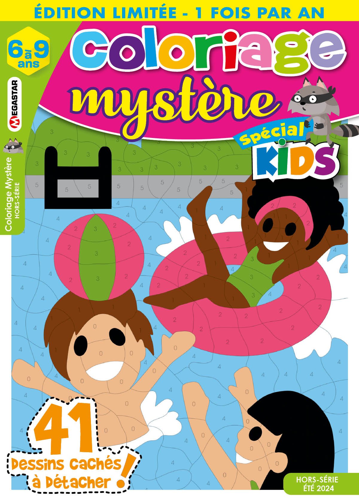 Coloriage Mystère Spécial KIDS HS Numéro 4