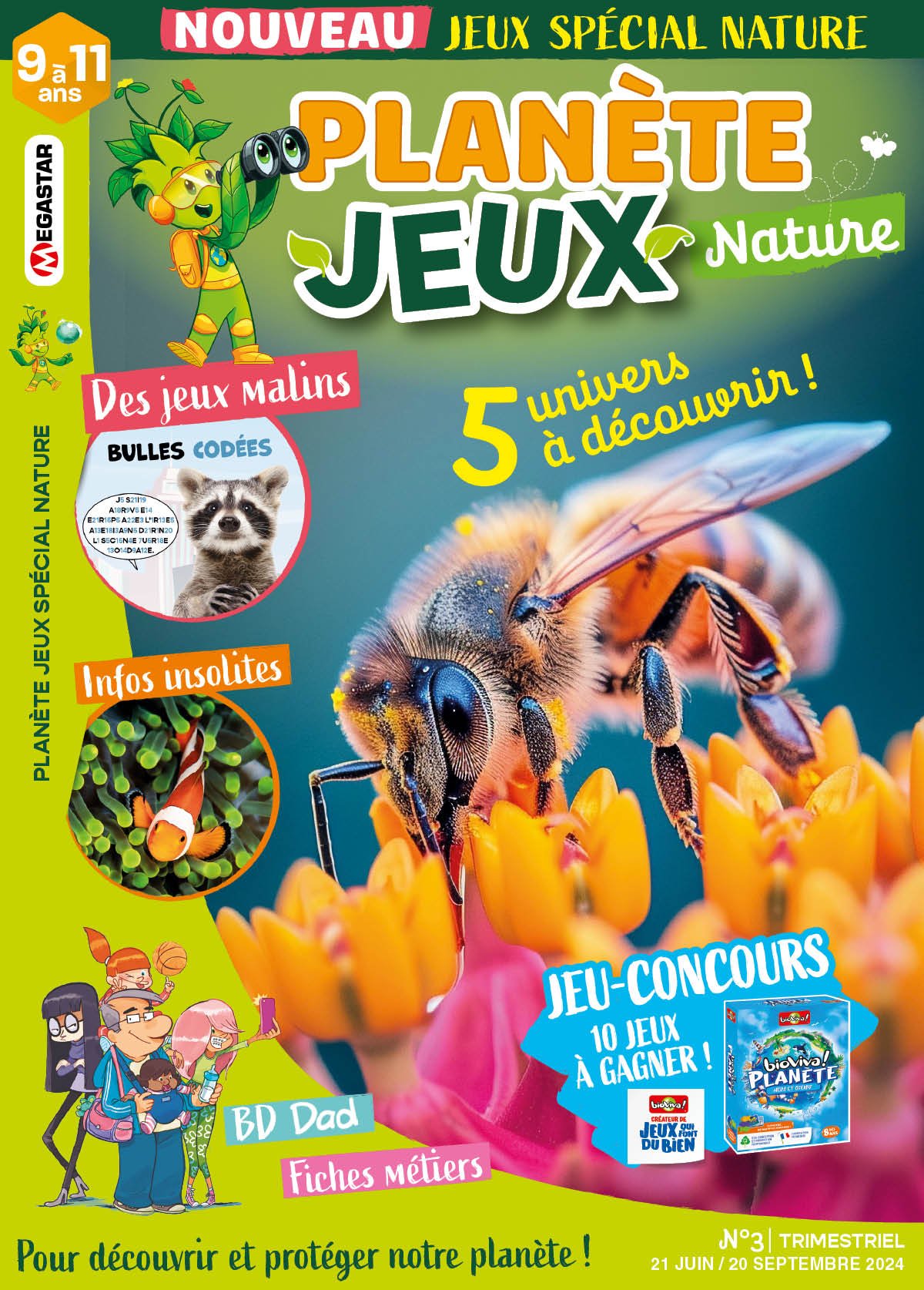 Planète Jeux 9-11 ans spécial nature Numéro 3