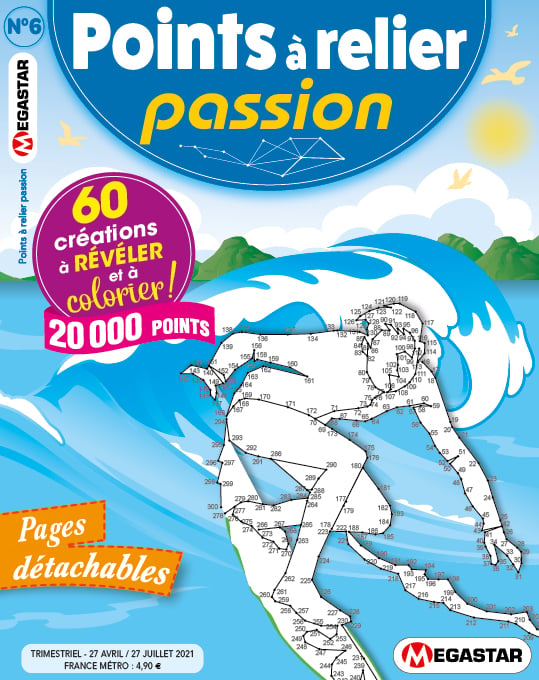 Points à relier Passion Numéro 6