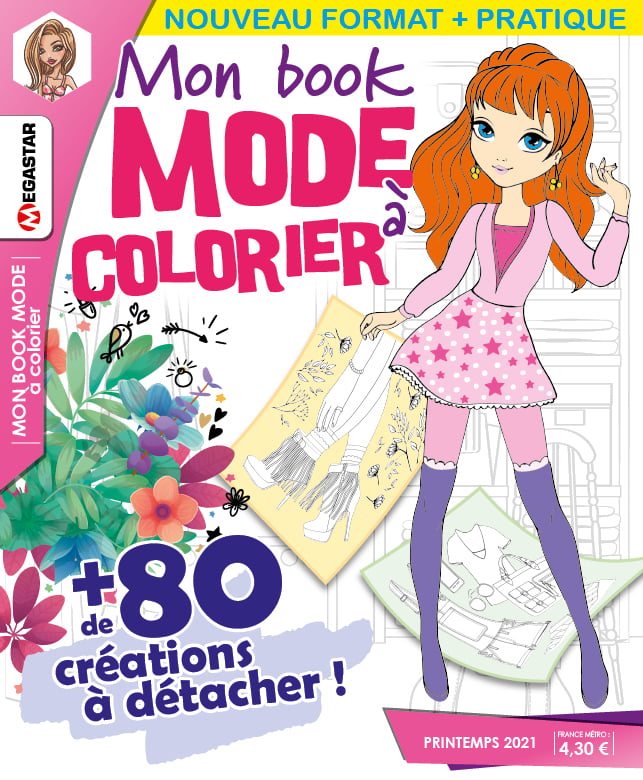 Mon book mode à colorier Numéro 20