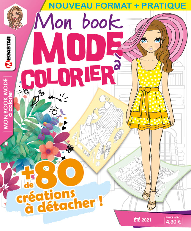 Mon book mode à colorier Numéro 21