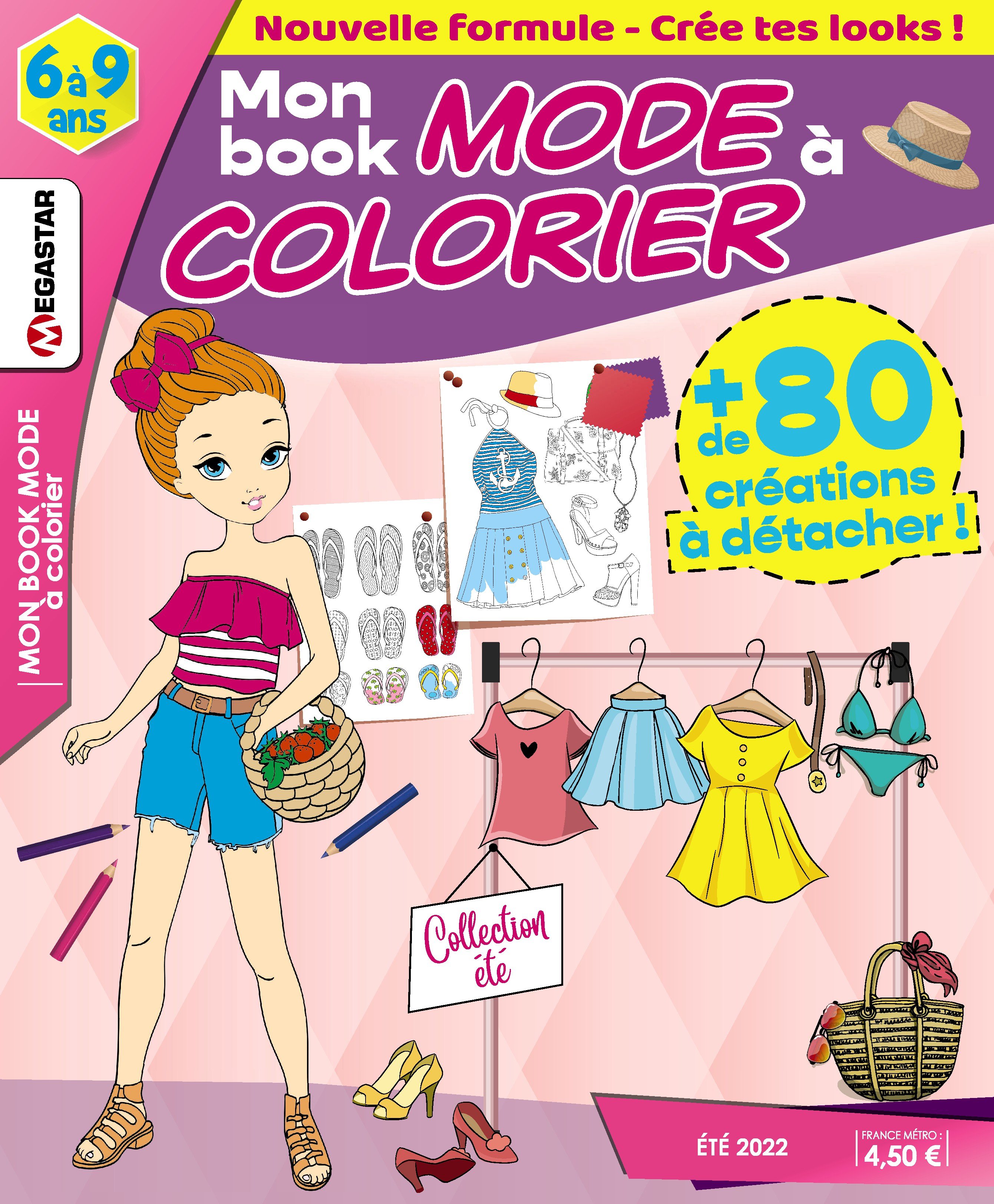 Mon book mode à colorier Numéro 25