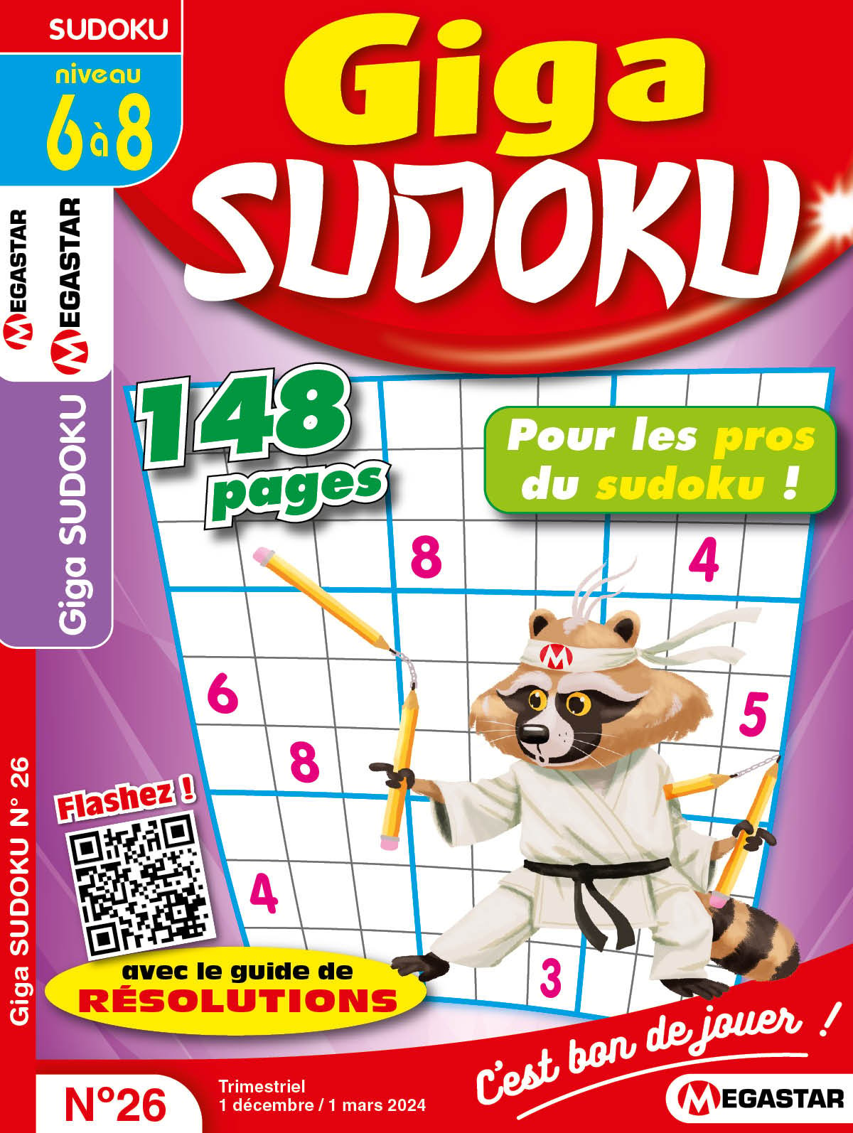 Giga Sudoku niv 6 à 8 Numéro 26