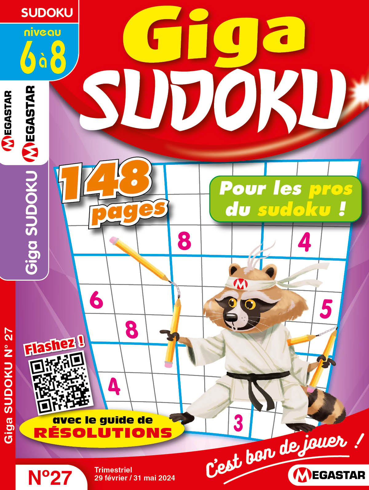 Giga Sudoku niv 6 à 8 Numéro 27