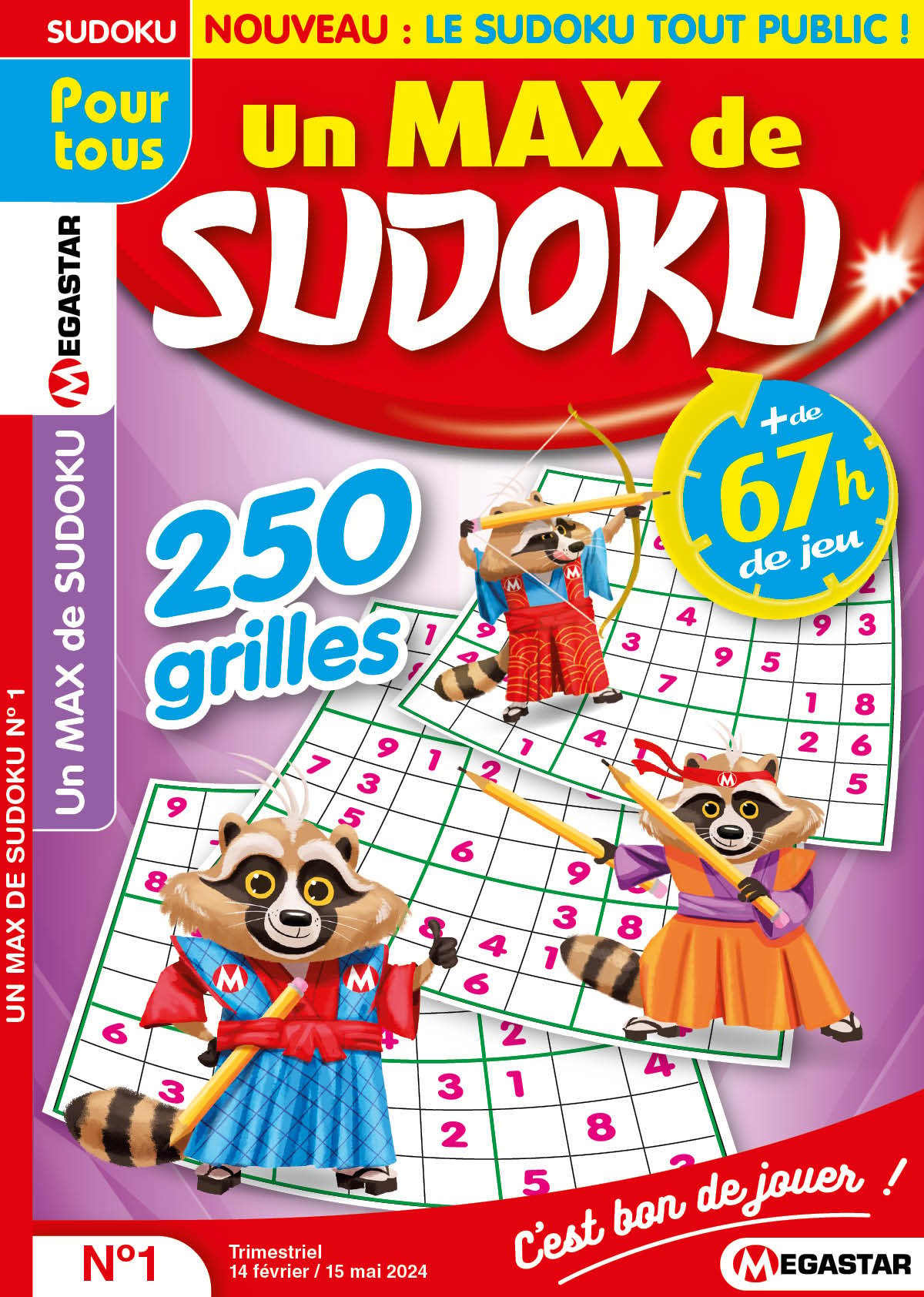 Un max de sudoku Numéro 1
