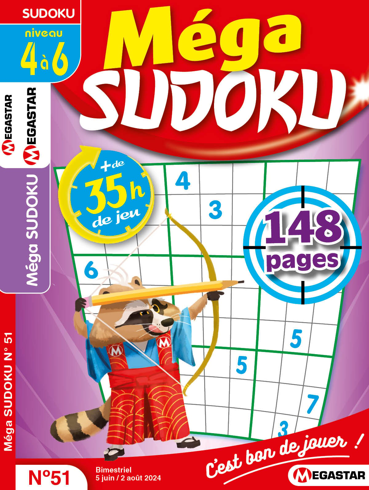 Méga Sudoku Numéro 51