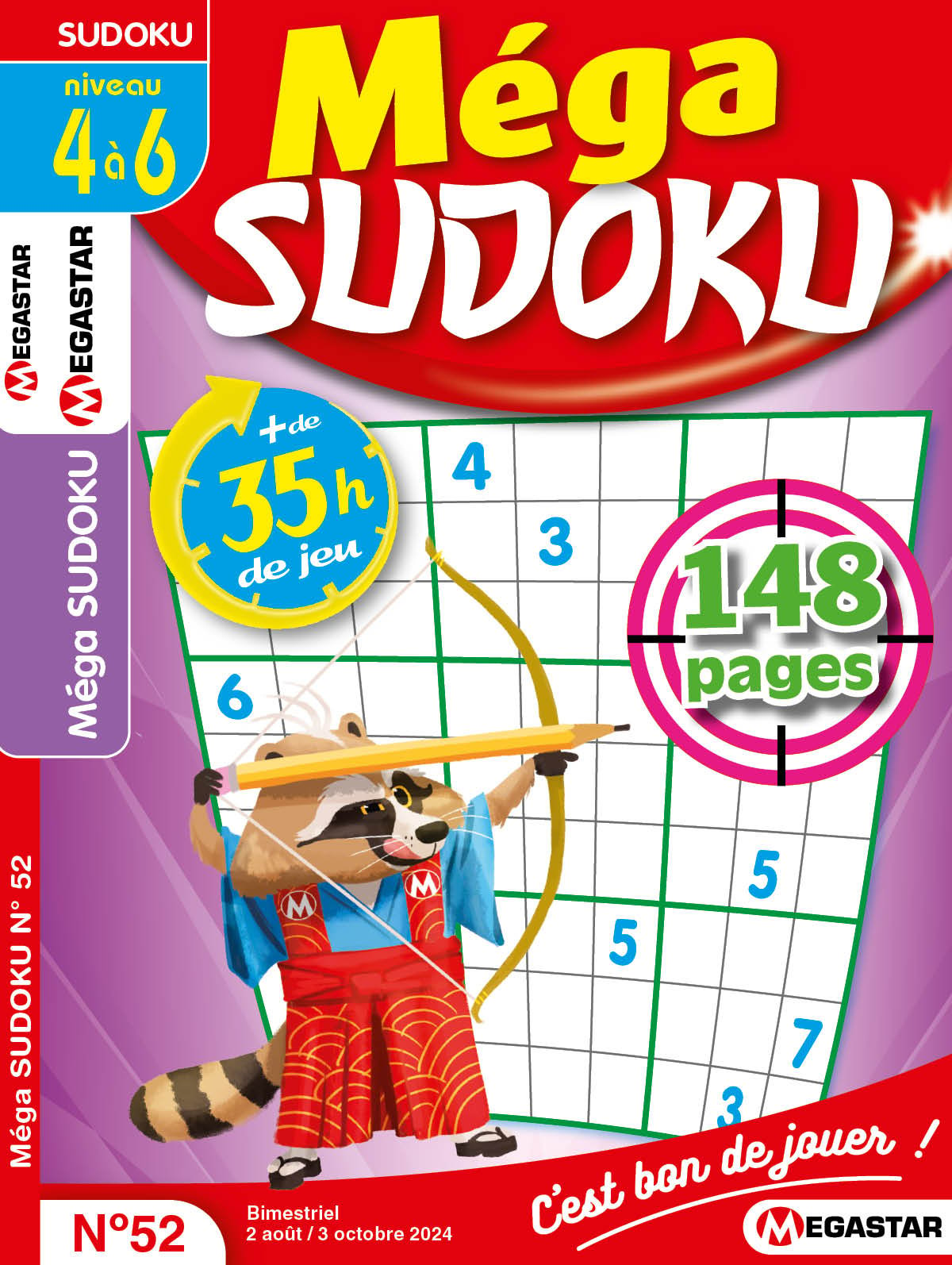 Méga Sudoku Numéro 52