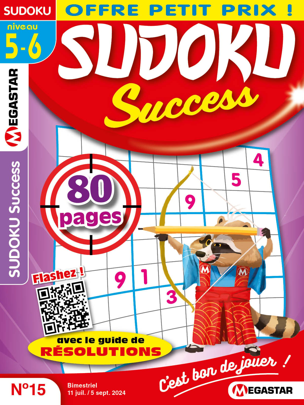 Sudoku Success Numéro 15