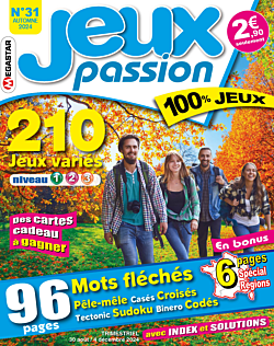 Jeux passion N°31